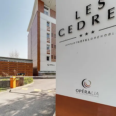 The Originals Kosy - Les Cedres Апарт-готель Гренобль